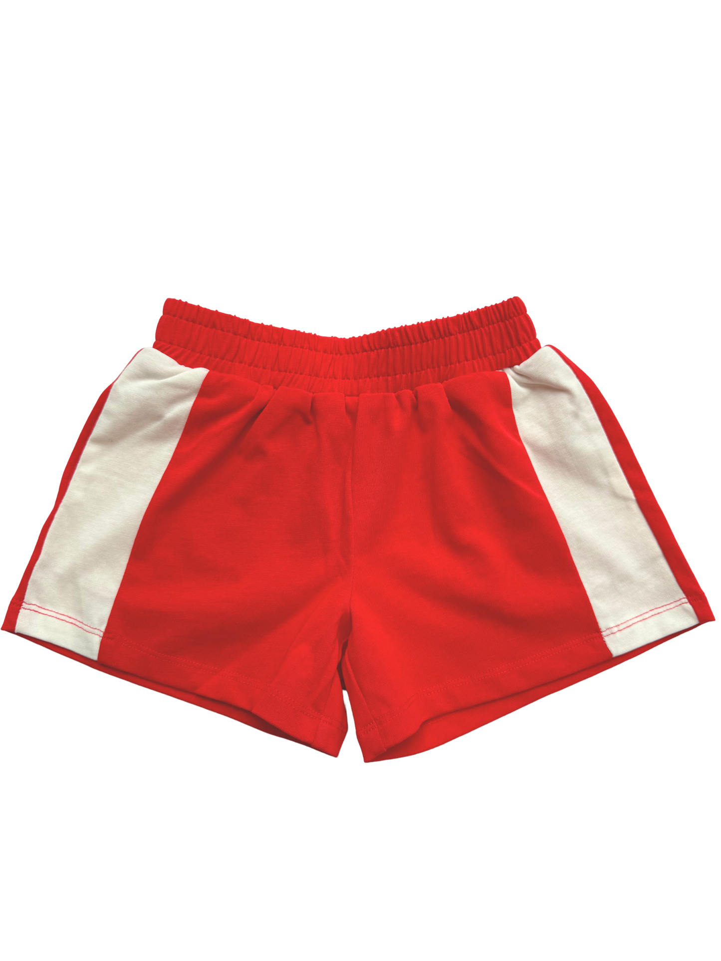 CONTRAST SHORT - RED