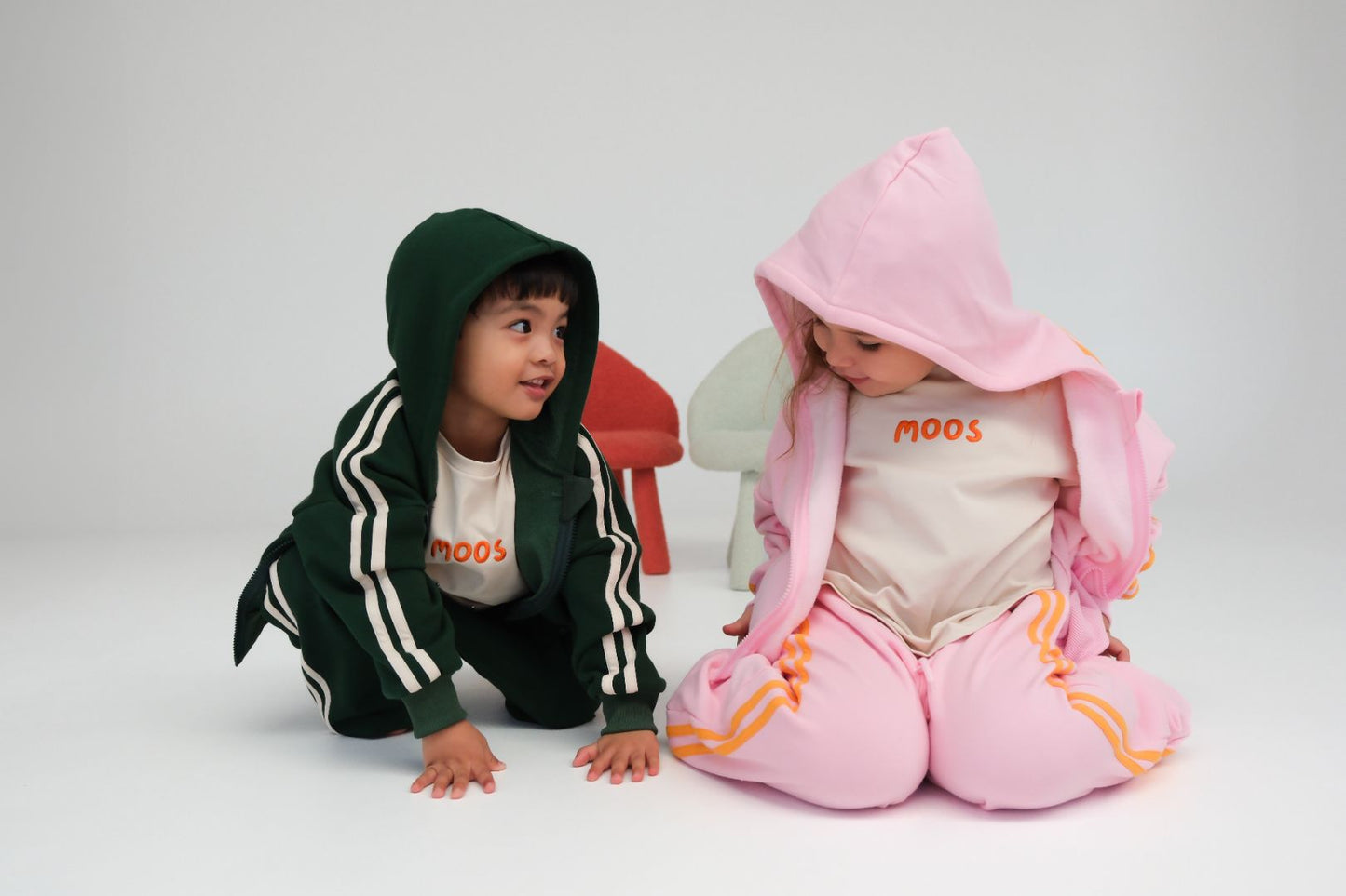 COMFORT ZIP HOODIE - PINK