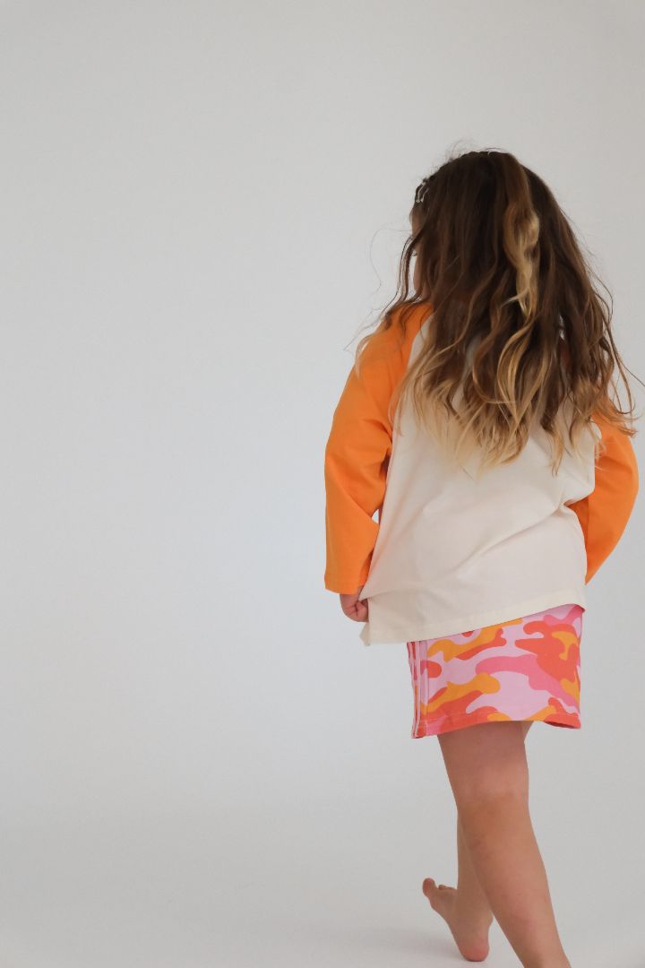CAMO SKIRT - PINK
