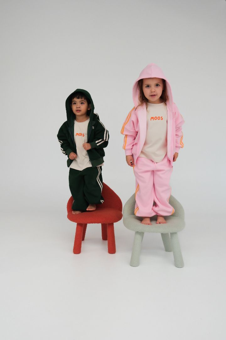 COMFORT ZIP HOODIE - PINK