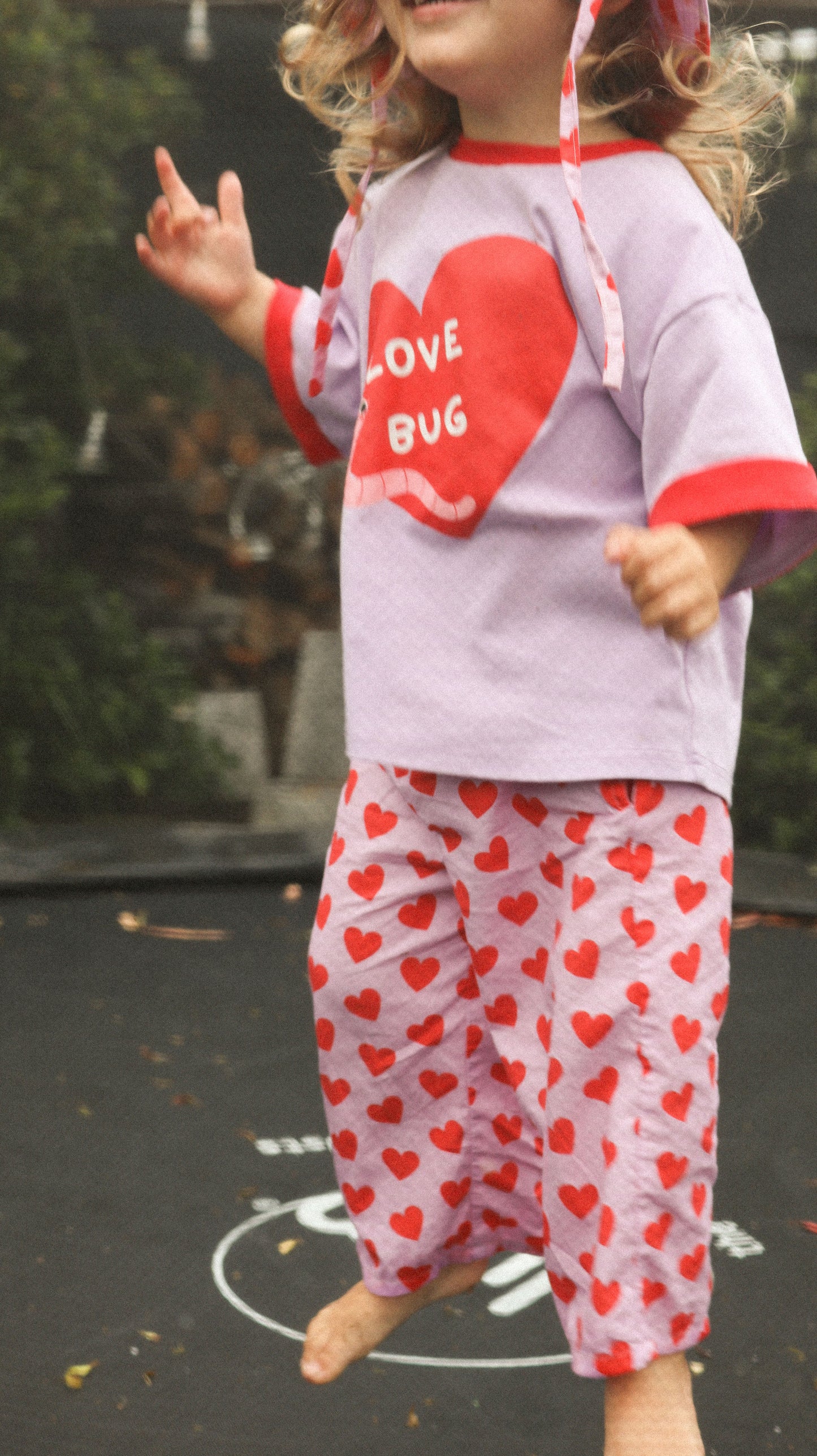 LOVER PANT - LILAC HEART