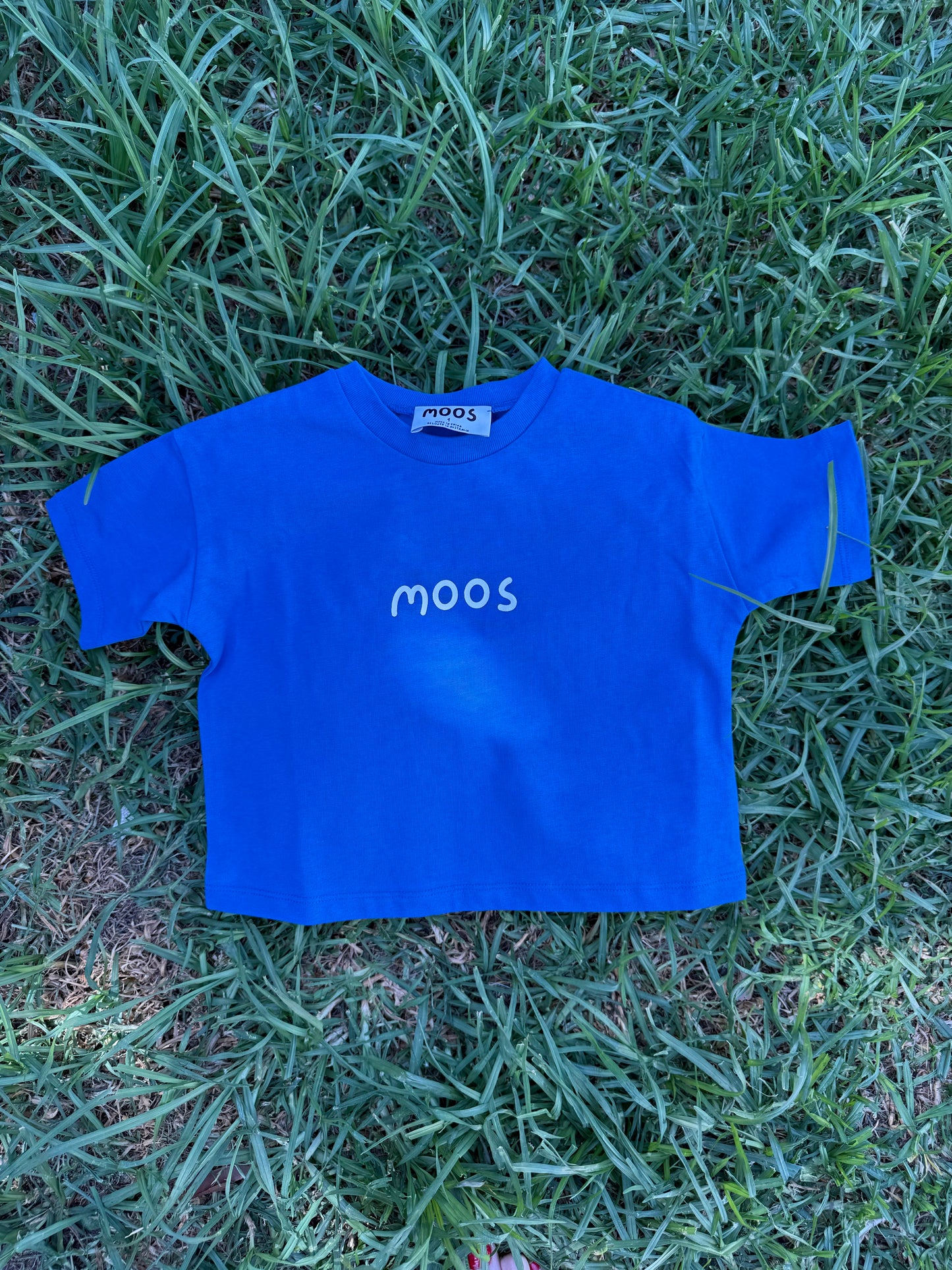 MOOS TEE - BLUE