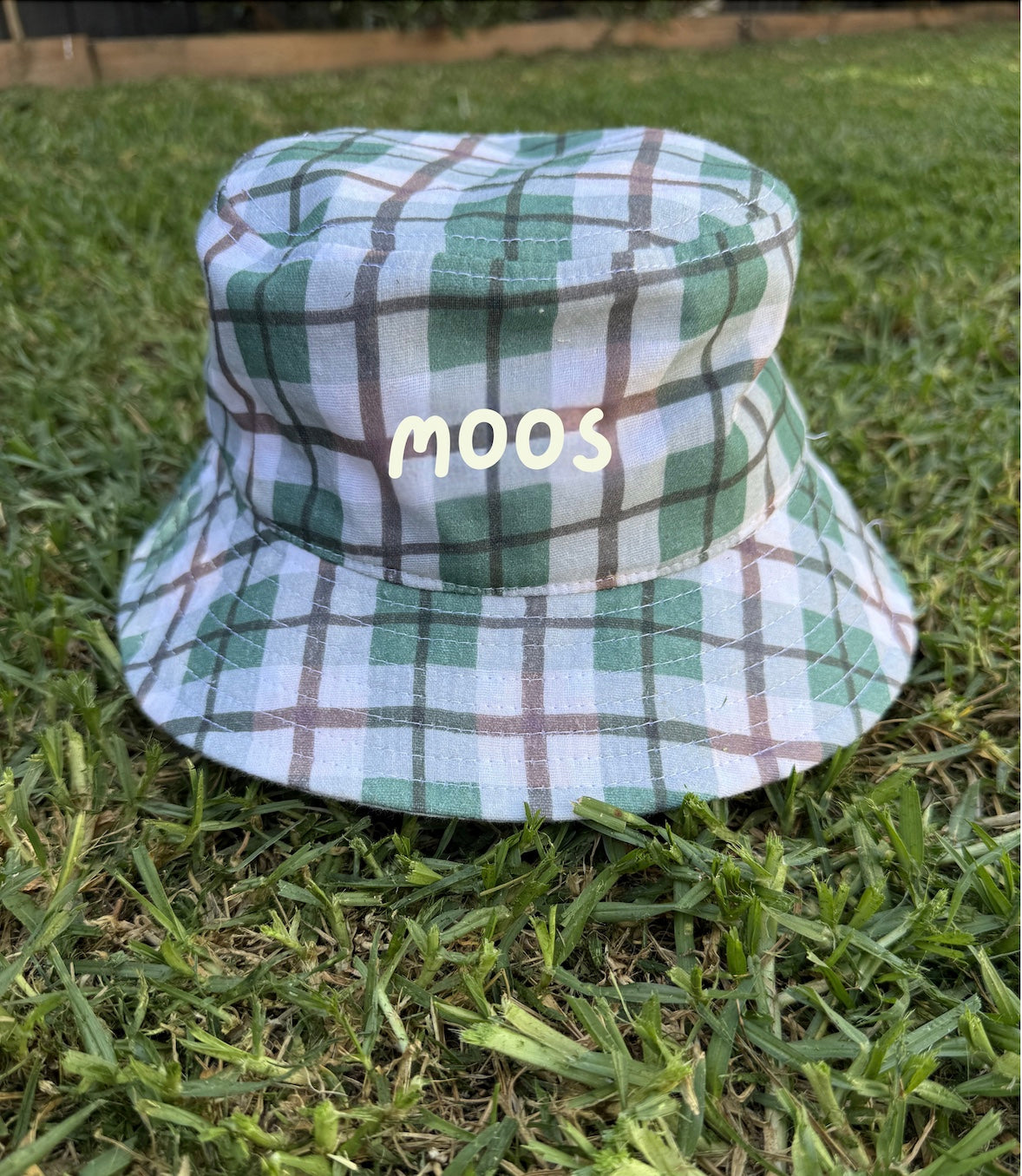 MOOS BUCKET - GREEN CHECK