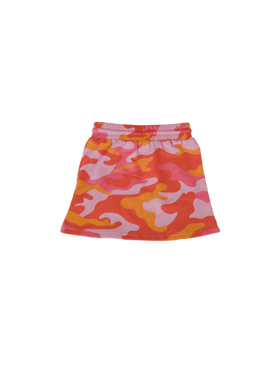 CAMO SKIRT - PINK