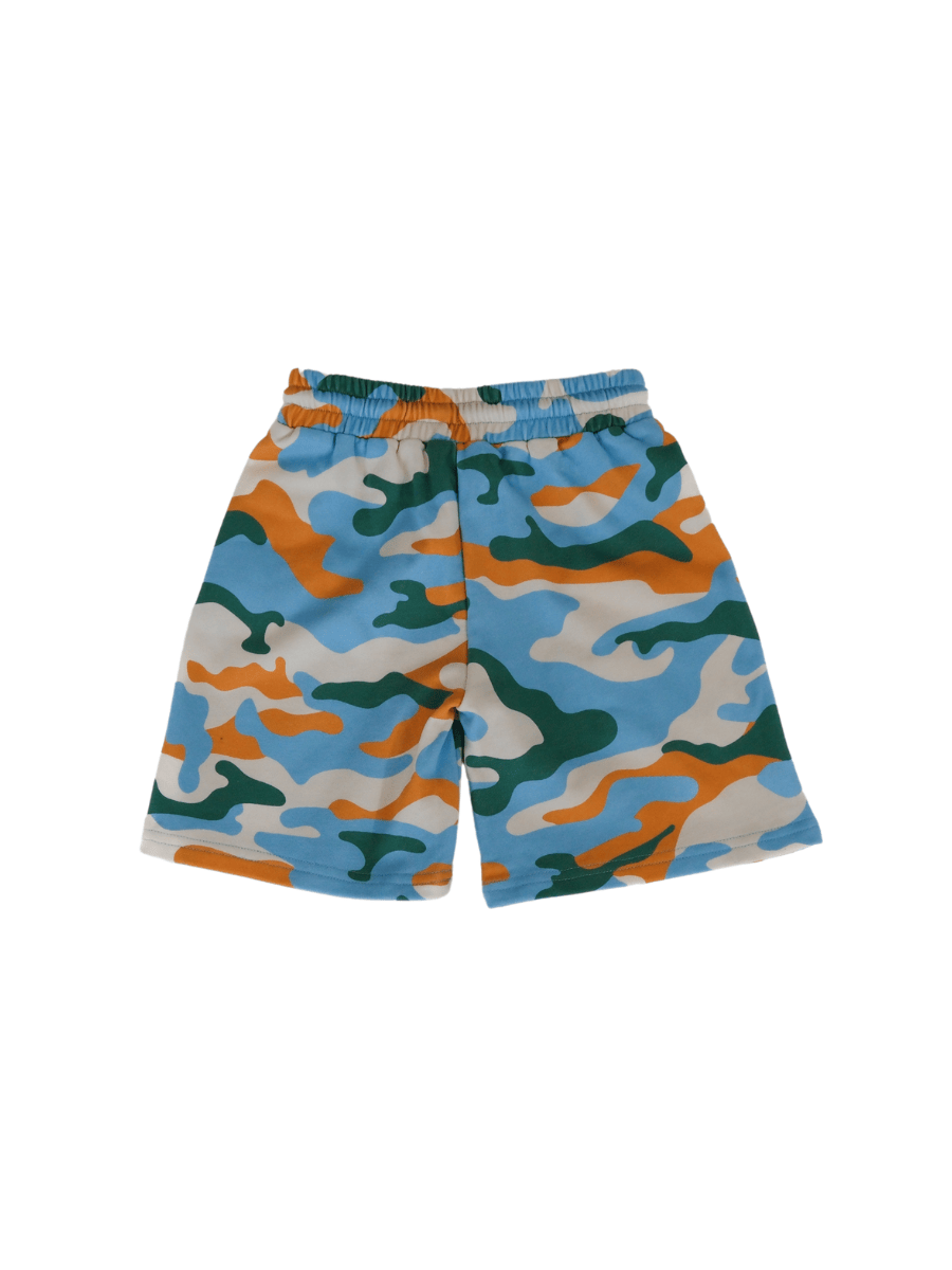 CAMO SHORT - BLUE