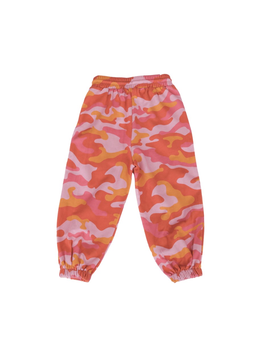 Camo Track Pant - Pink