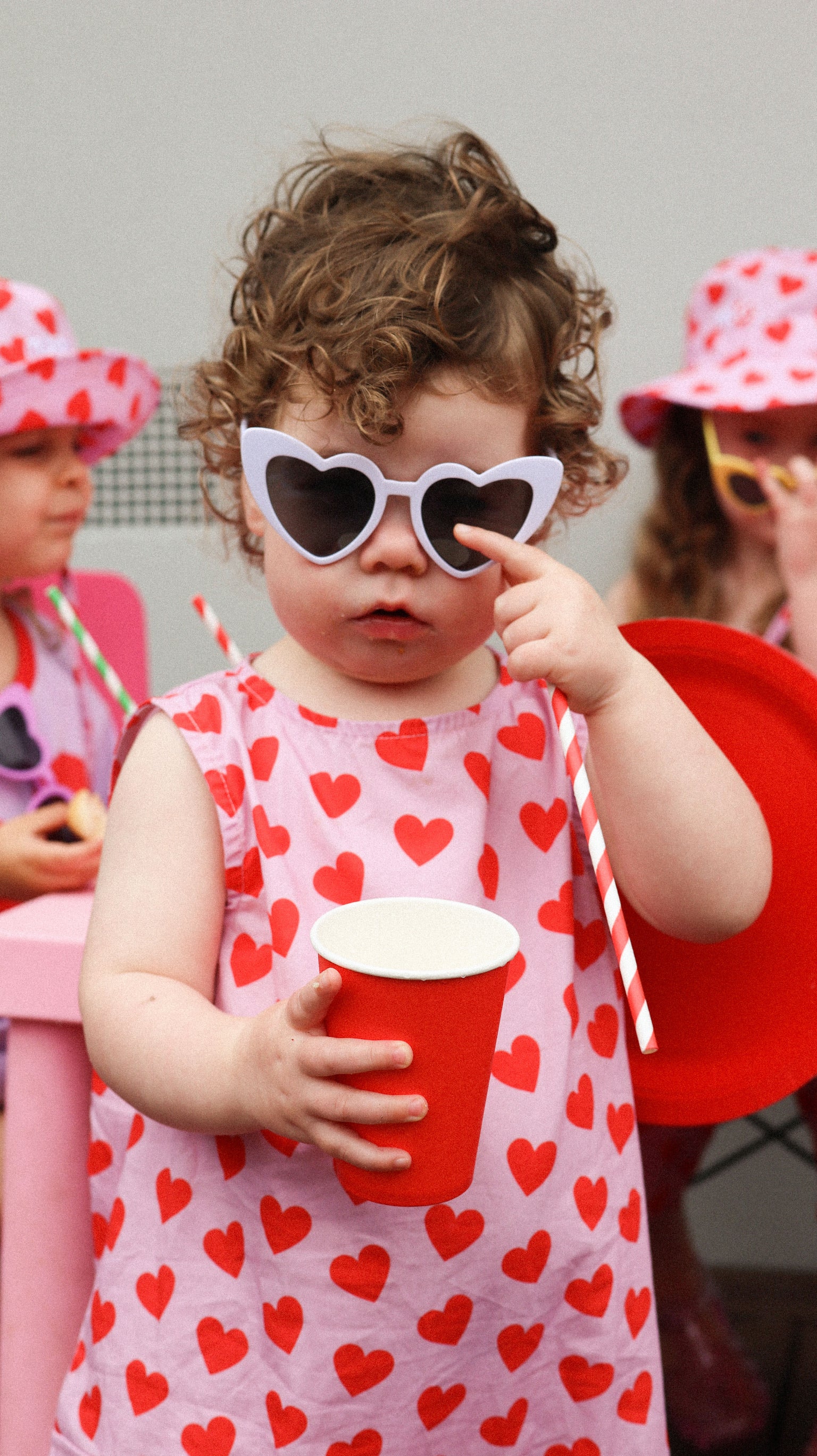 CHARLIE ROMPER- LILAC HEART