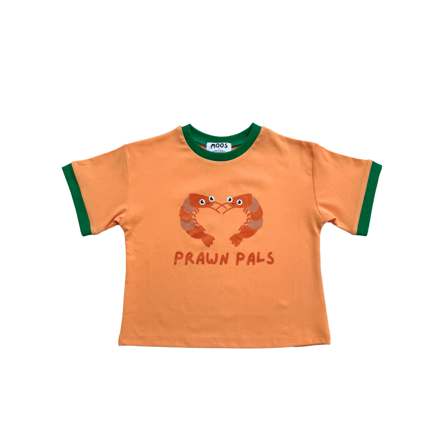 PRAWN PALS TEE - ORANGE