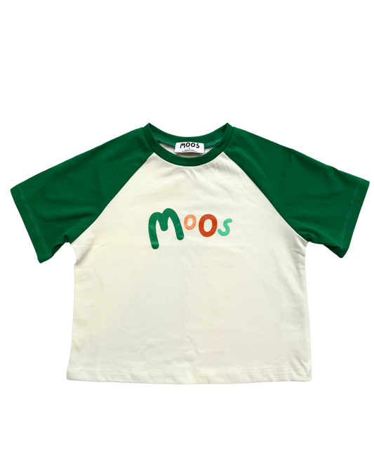 RAGLAN TEE - GREEN