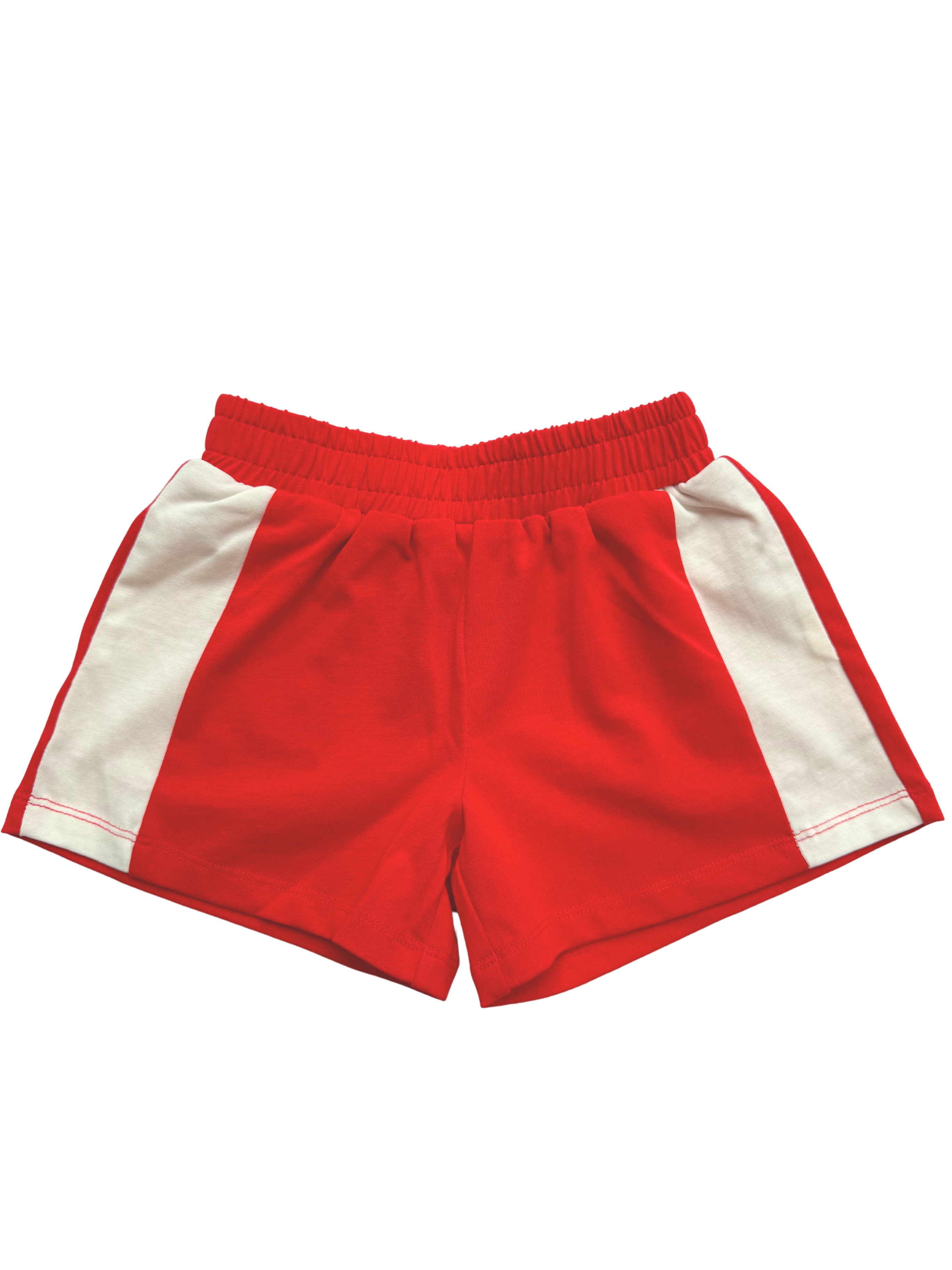 CONTRAST SHORT - RED