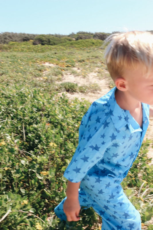 HARRY SHIRT - BLUE STARS