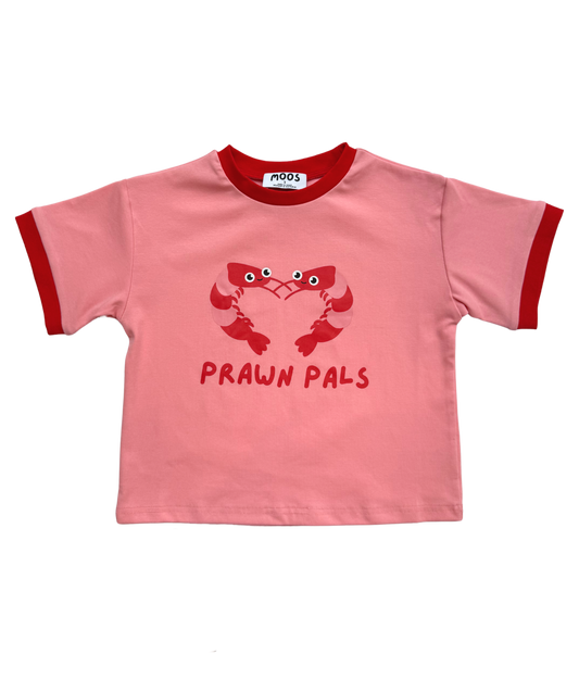 PRAWN PALS TEE - PINK