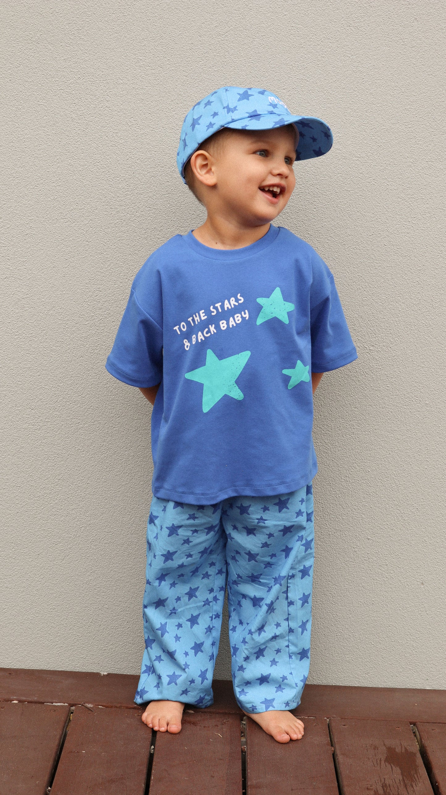 STARS TEE - BLUE