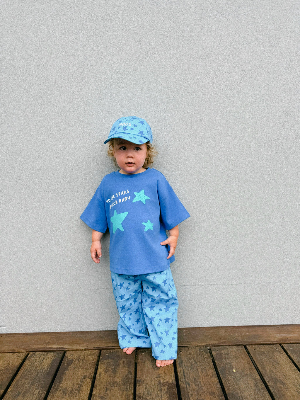 MOOS CAP - BLUE STARS