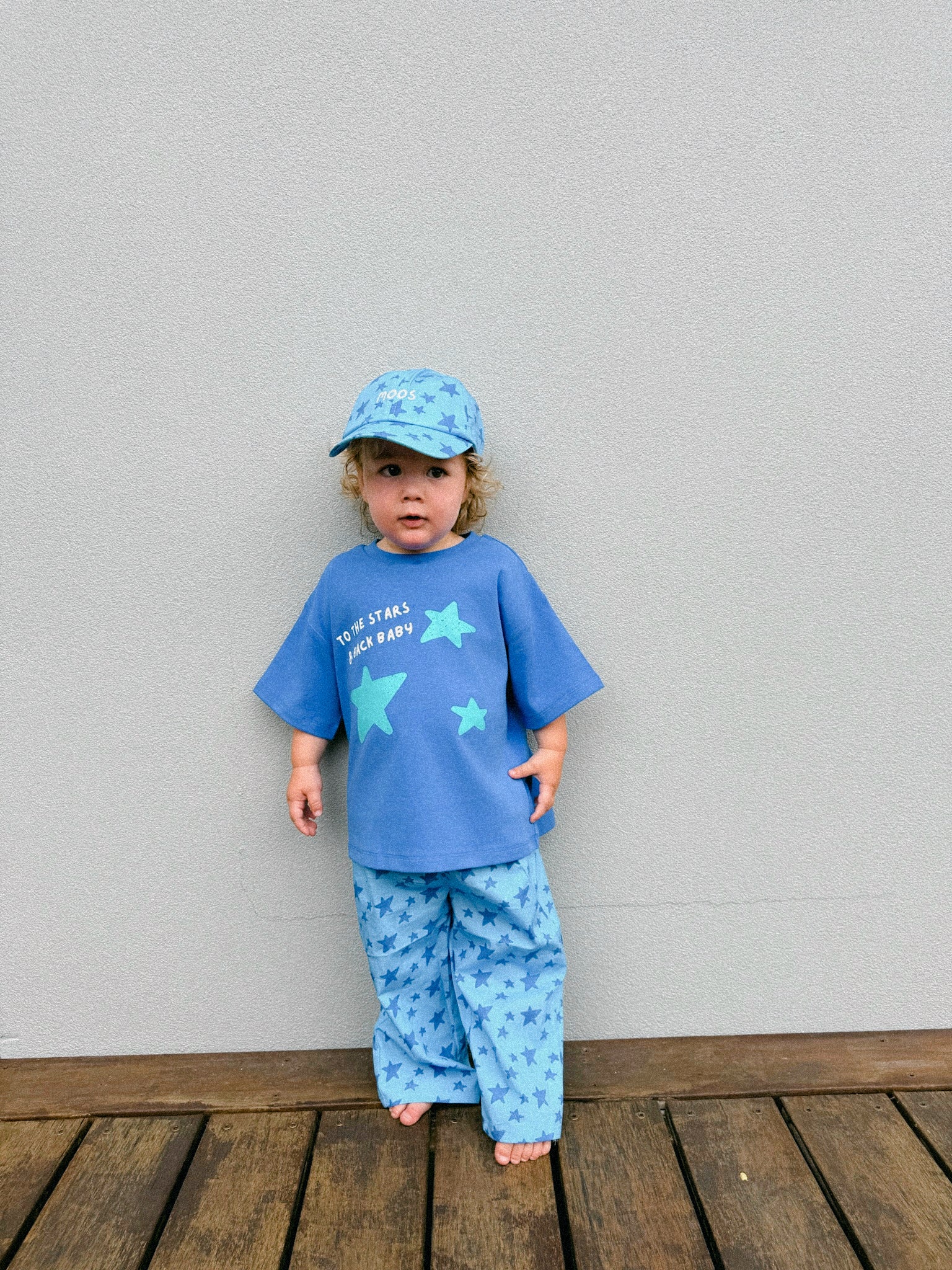 MOOS CAP - BLUE STARS