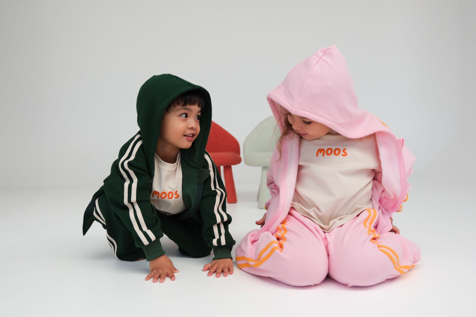 COMFORT ZIP HOODIE - PINK