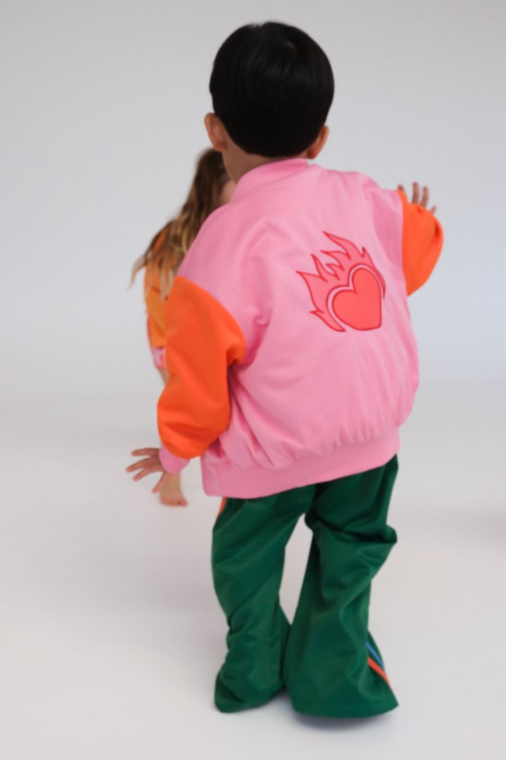 REVERSIBLE BOMBER - PINK