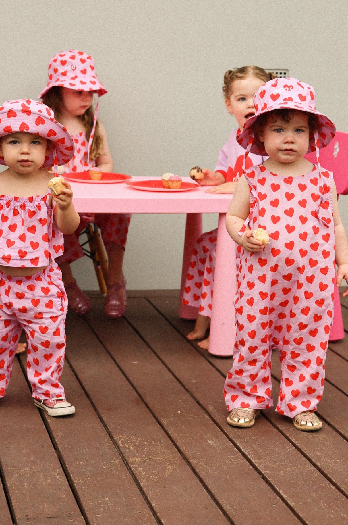 CHARLIE ROMPER- LILAC HEART