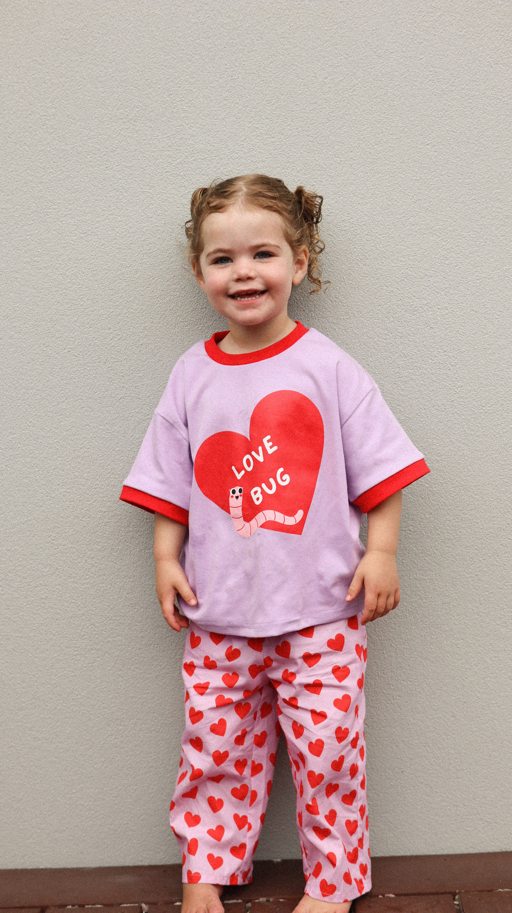 LOVE BUG TEE - LILAC