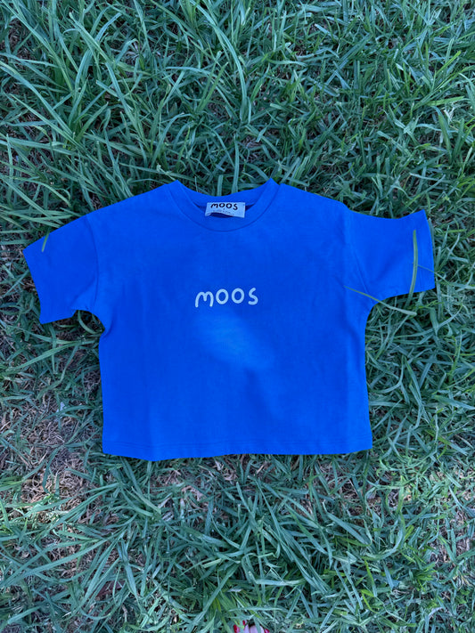 MOOS TEE - BLUE