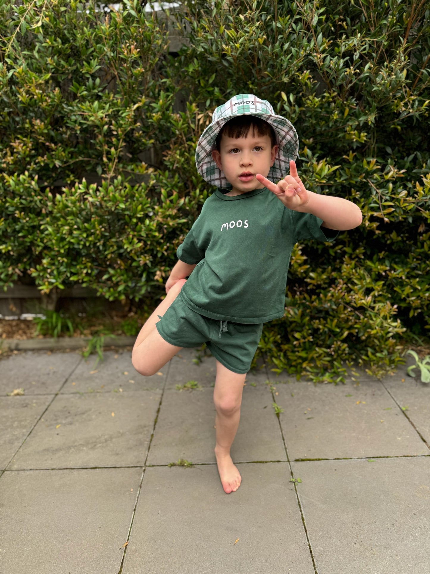 MOOS TEE - GREEN