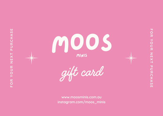 Moos Minis Gift Card