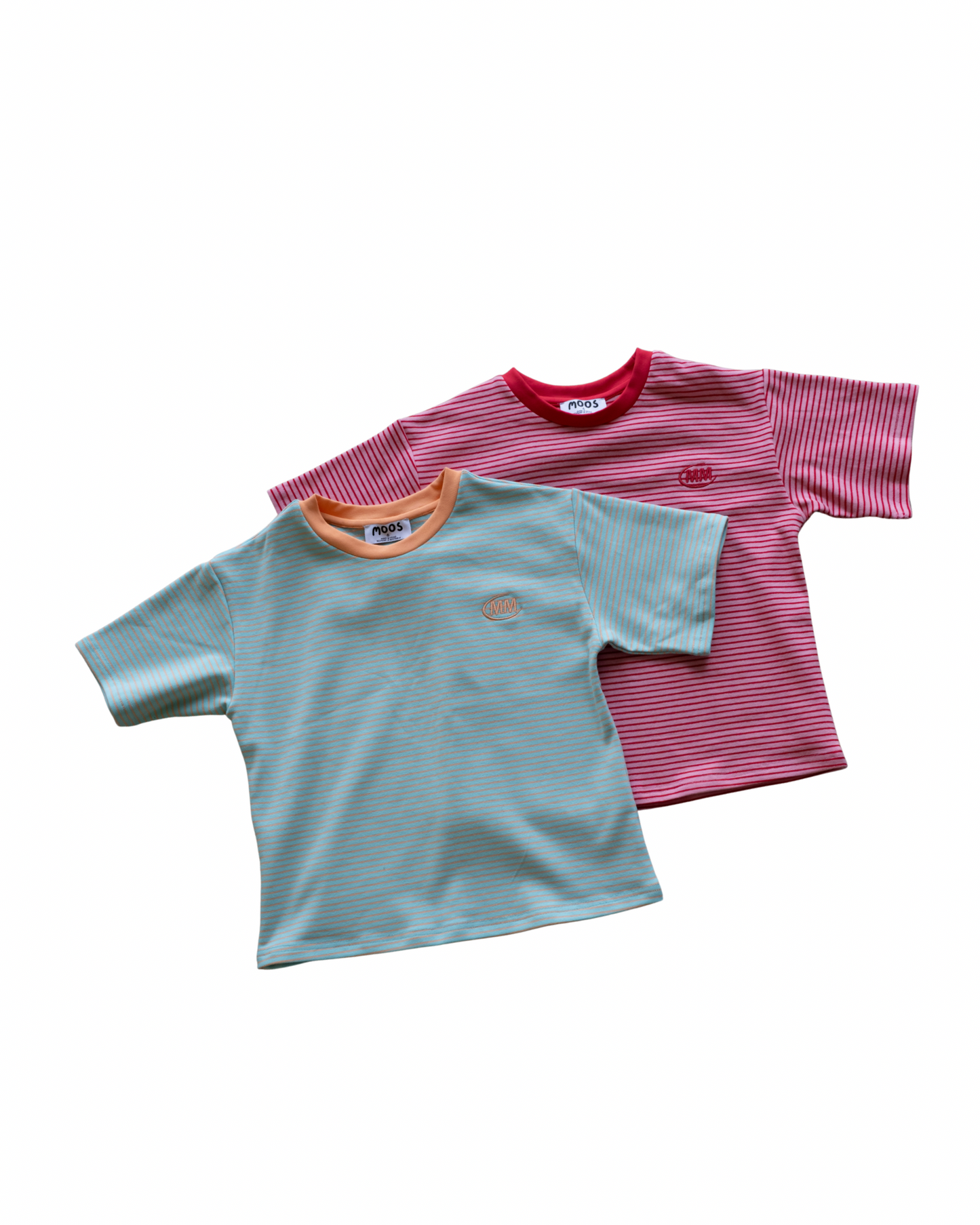 STRIPE TEE - PINK