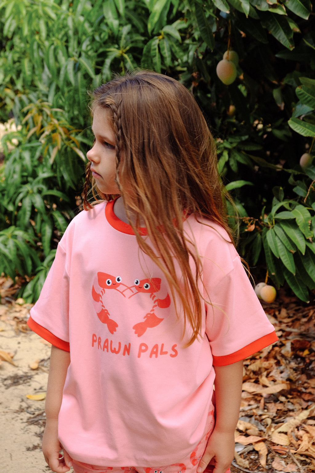 PRAWN PALS TEE - PINK