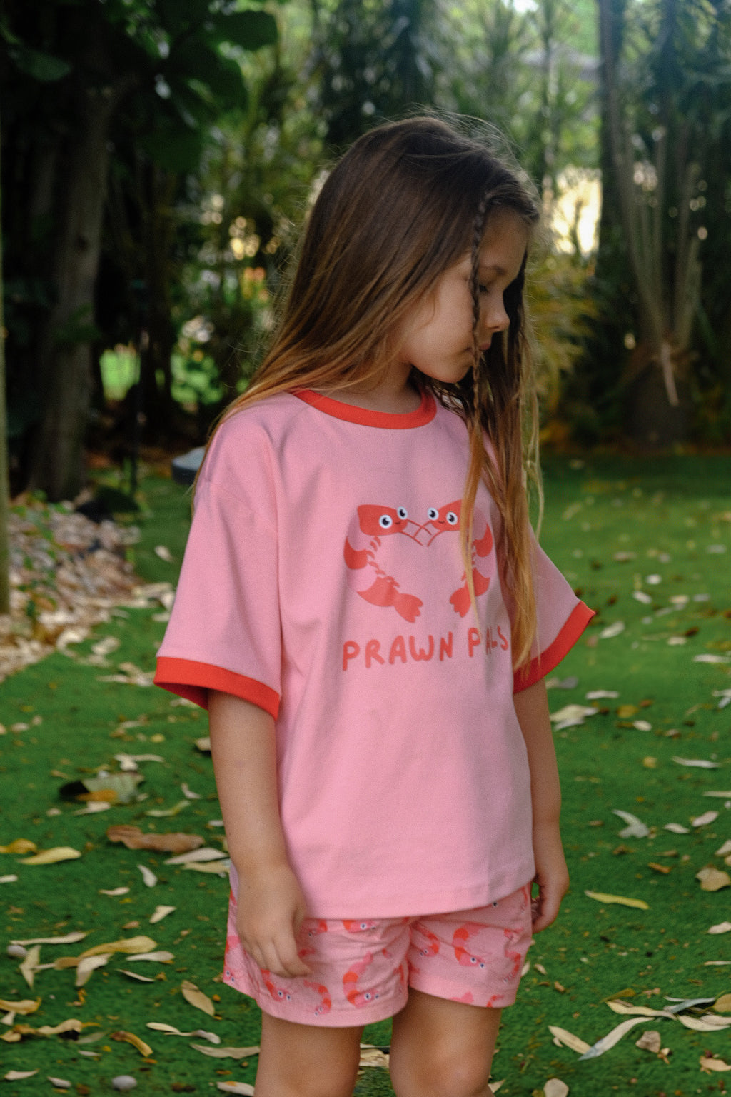 PRAWN PALS TEE - PINK