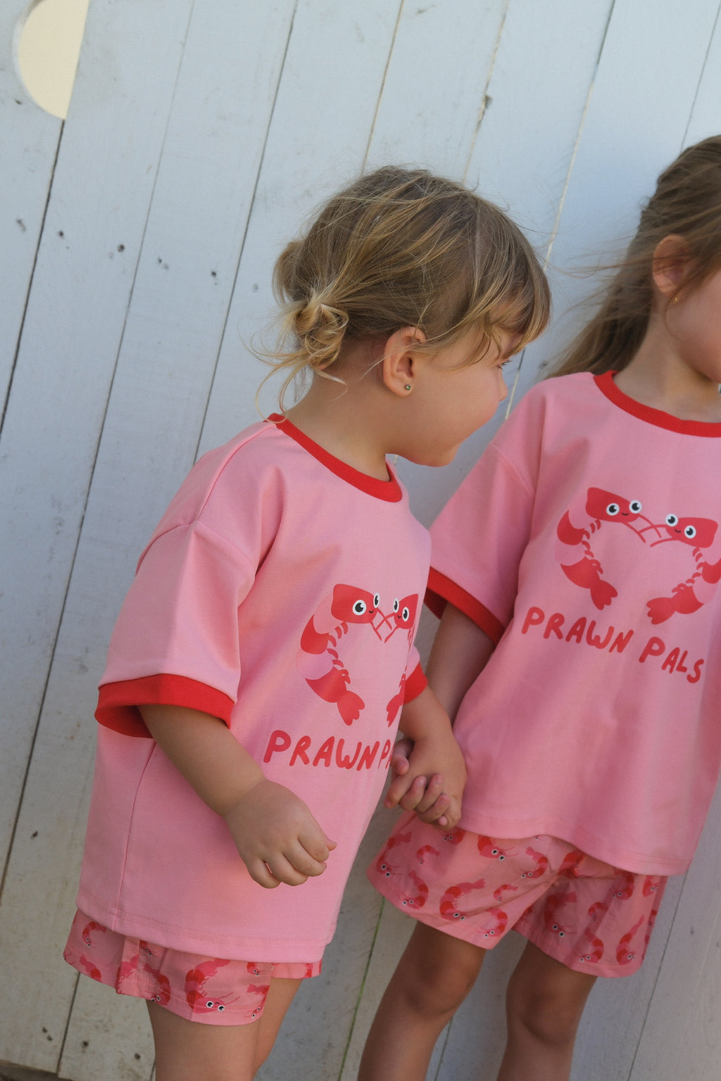 PRAWN PALS TEE - PINK