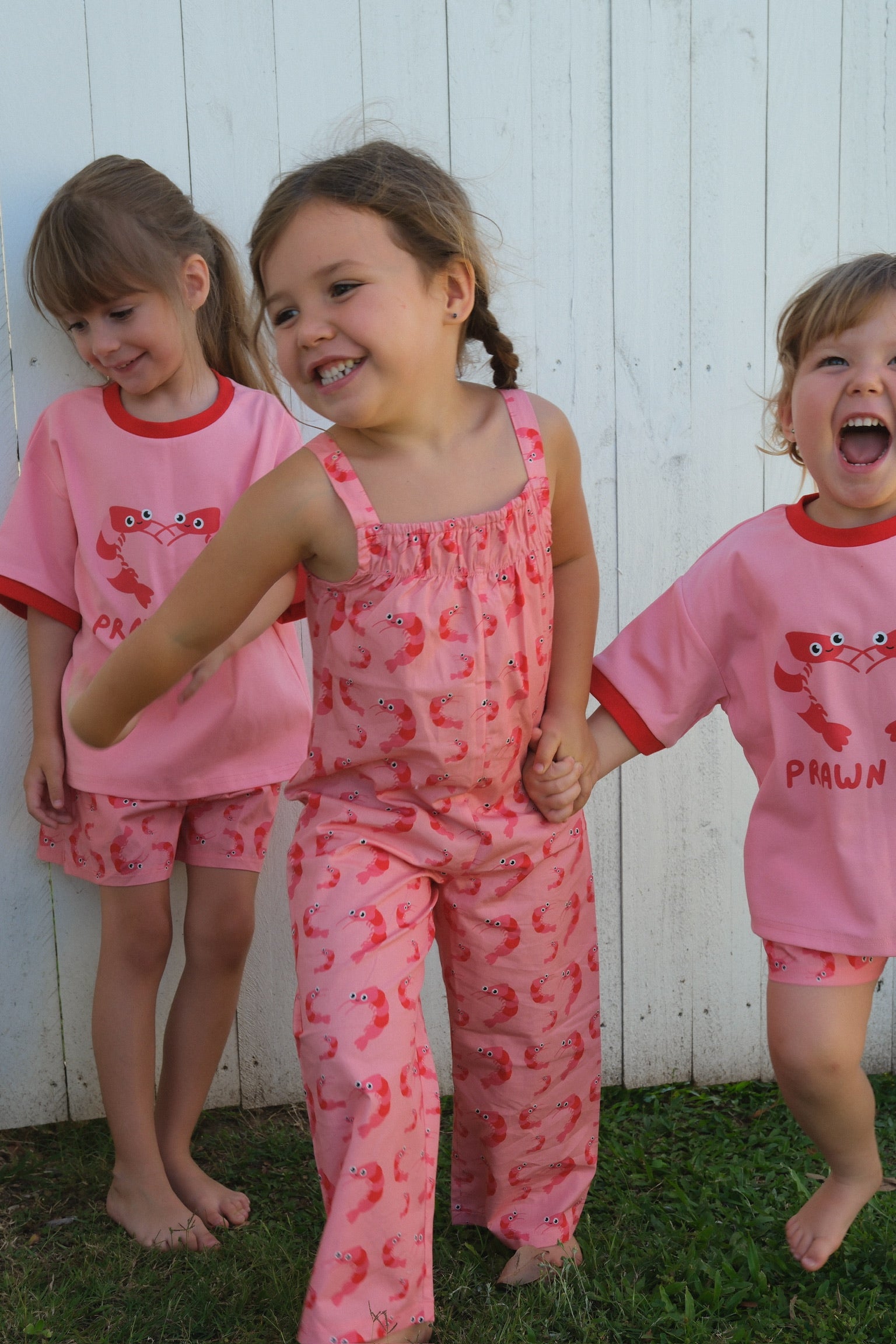 MAGGIE JUMPSUIT - PINK PRAWNS
