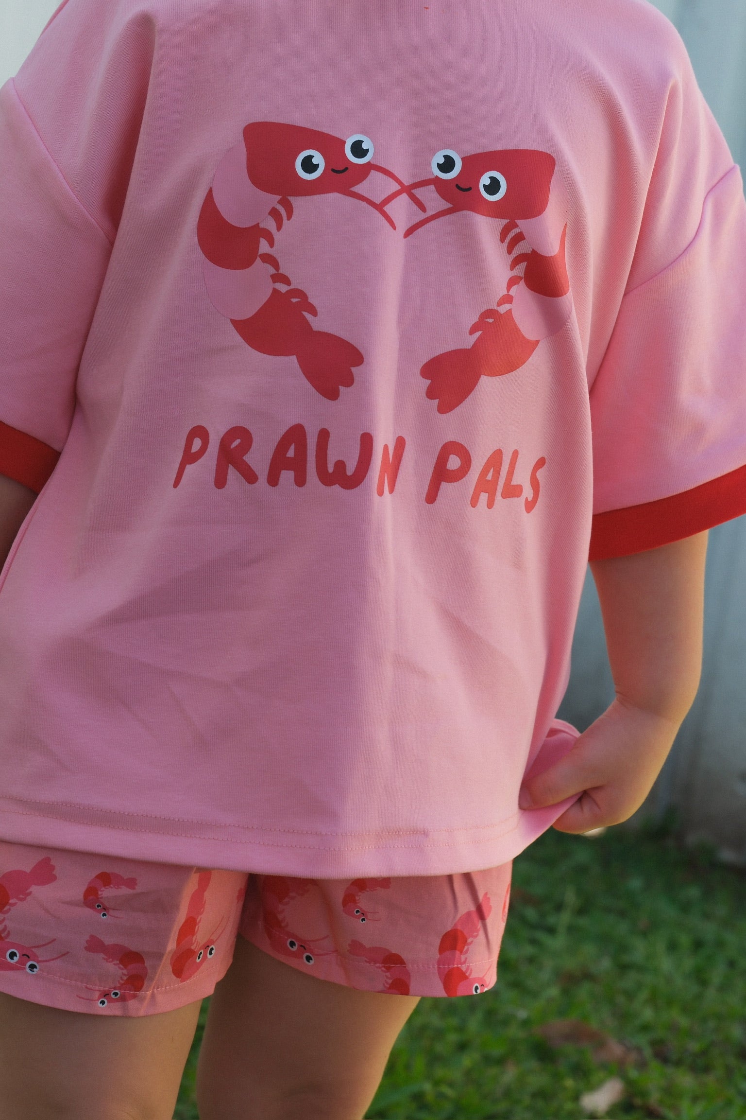 PRAWN PALS TEE - PINK
