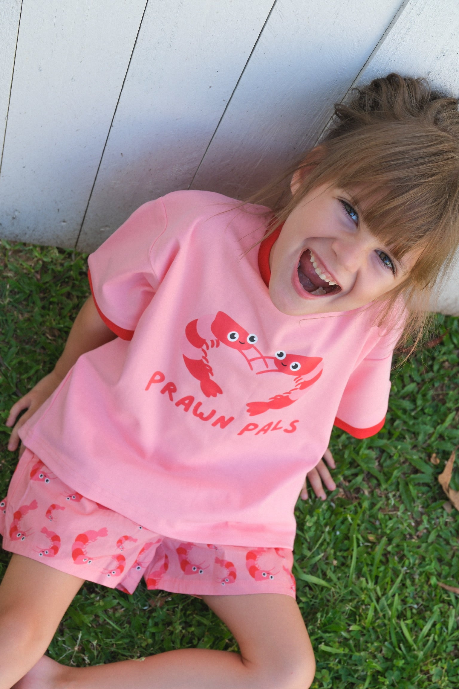 PRAWN PALS TEE - PINK