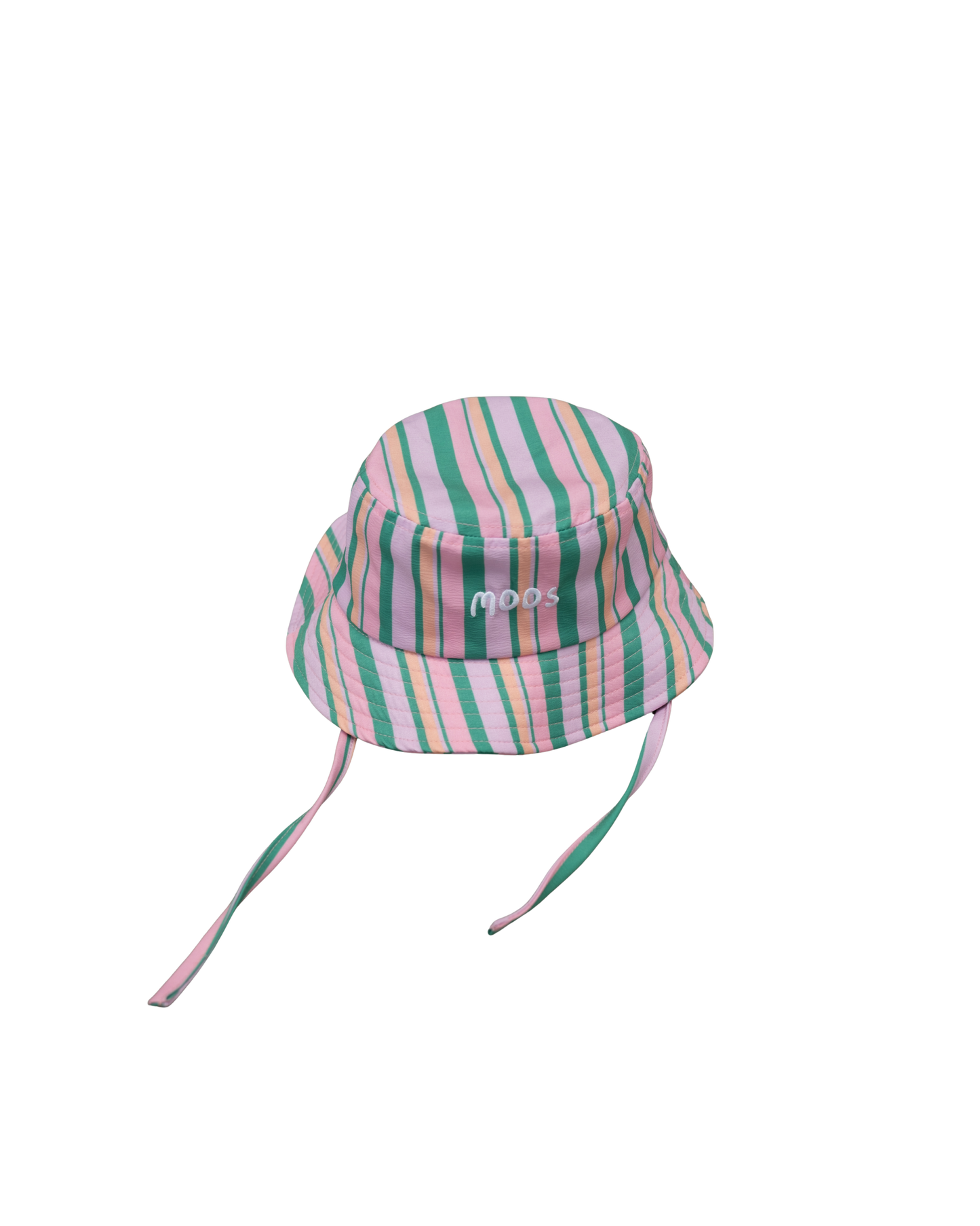 MOOS BUCKET - PINK STRIPE