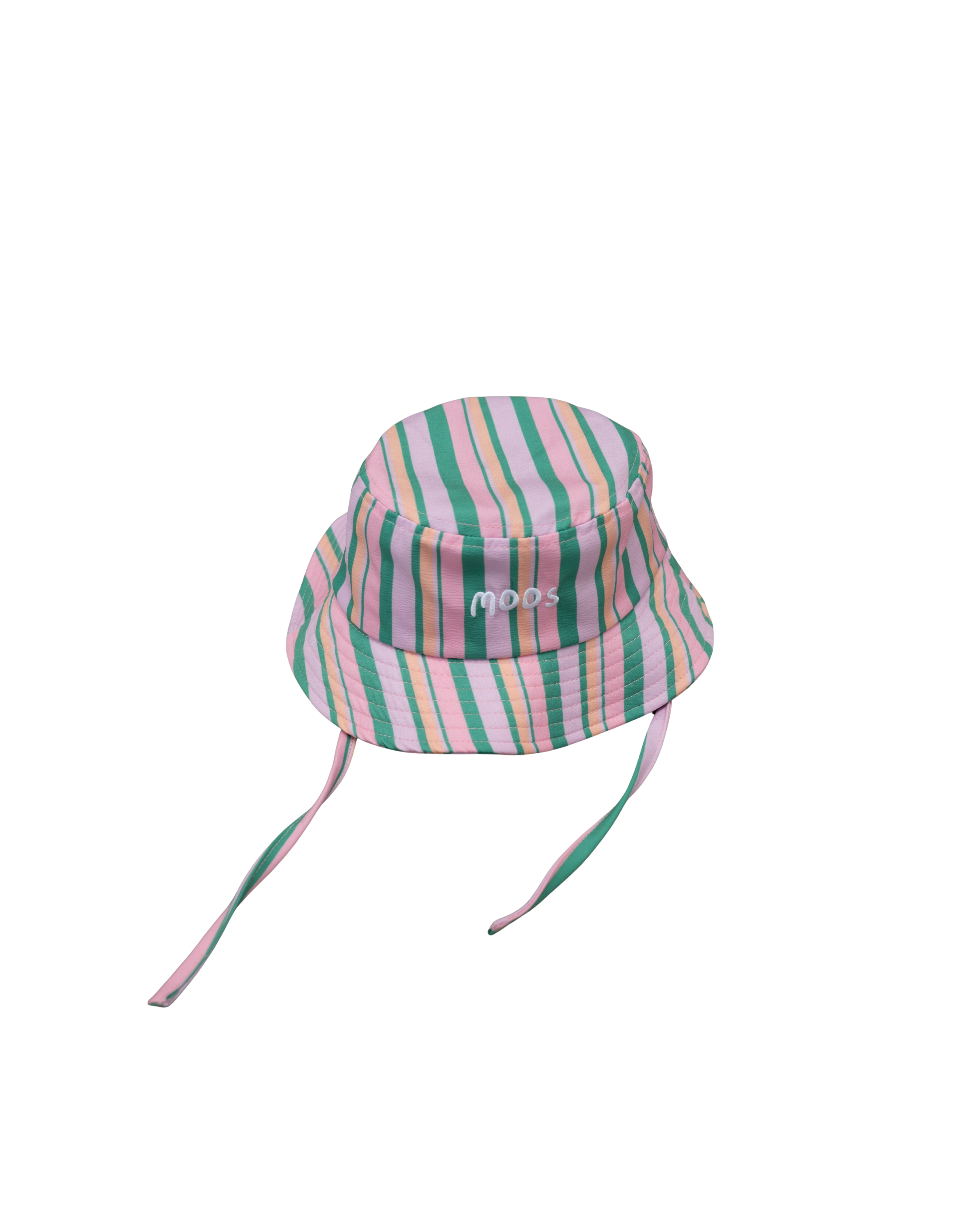 MOOS BUCKET - PINK STRIPE