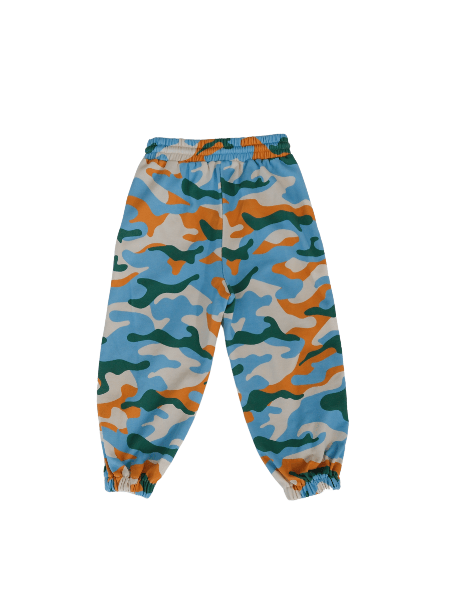 Camo Track Pant - Blue