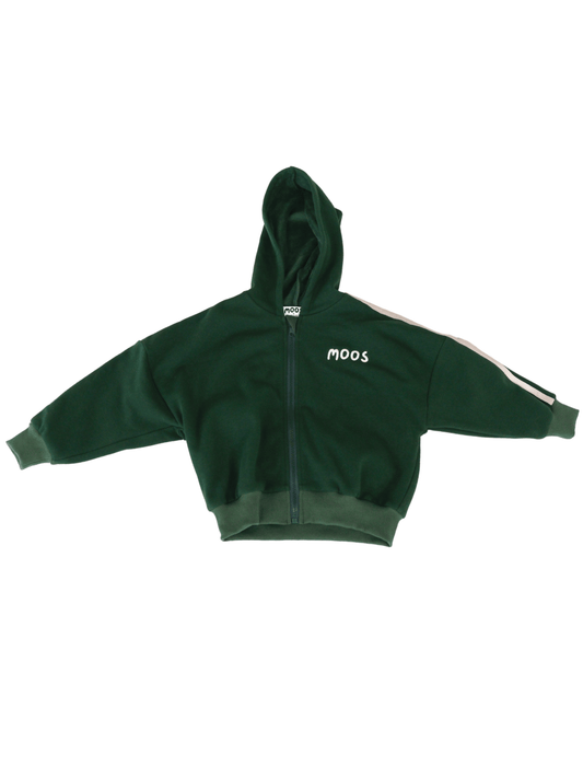 COMFORT ZIP HOODIE - GREEN