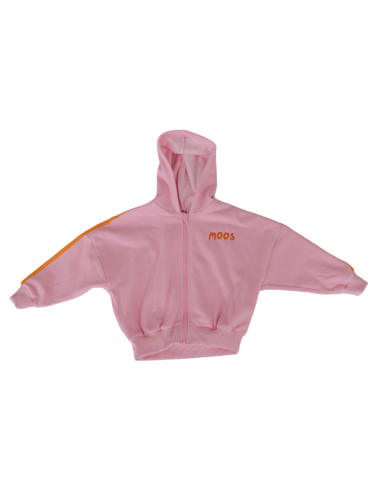 COMFORT ZIP HOODIE - PINK