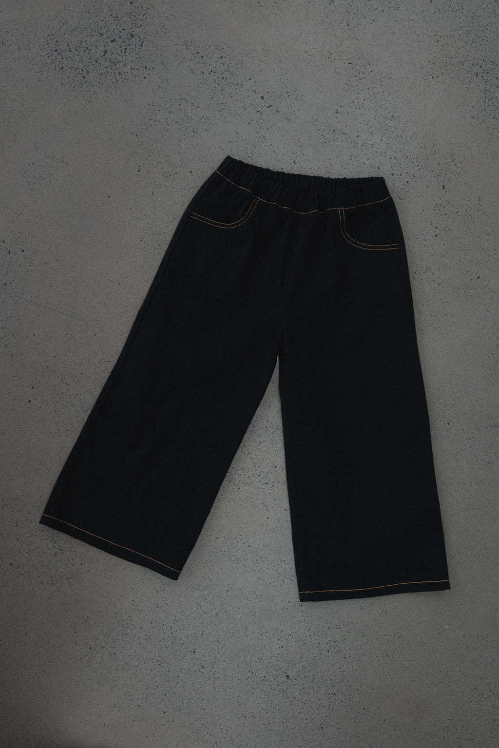 DRILL PANT - WASHED BLACK
