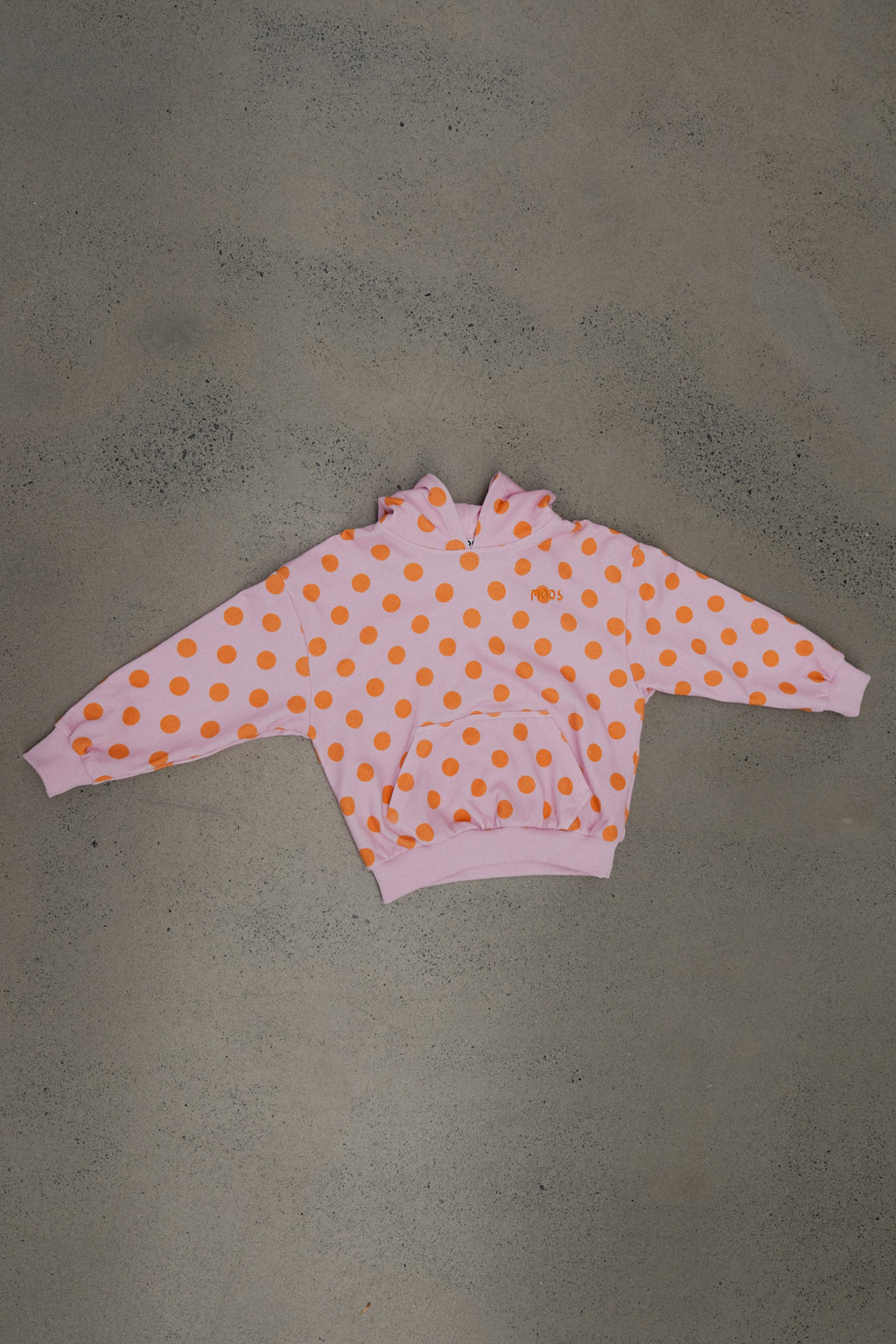 POLKA HOODIE - PINK