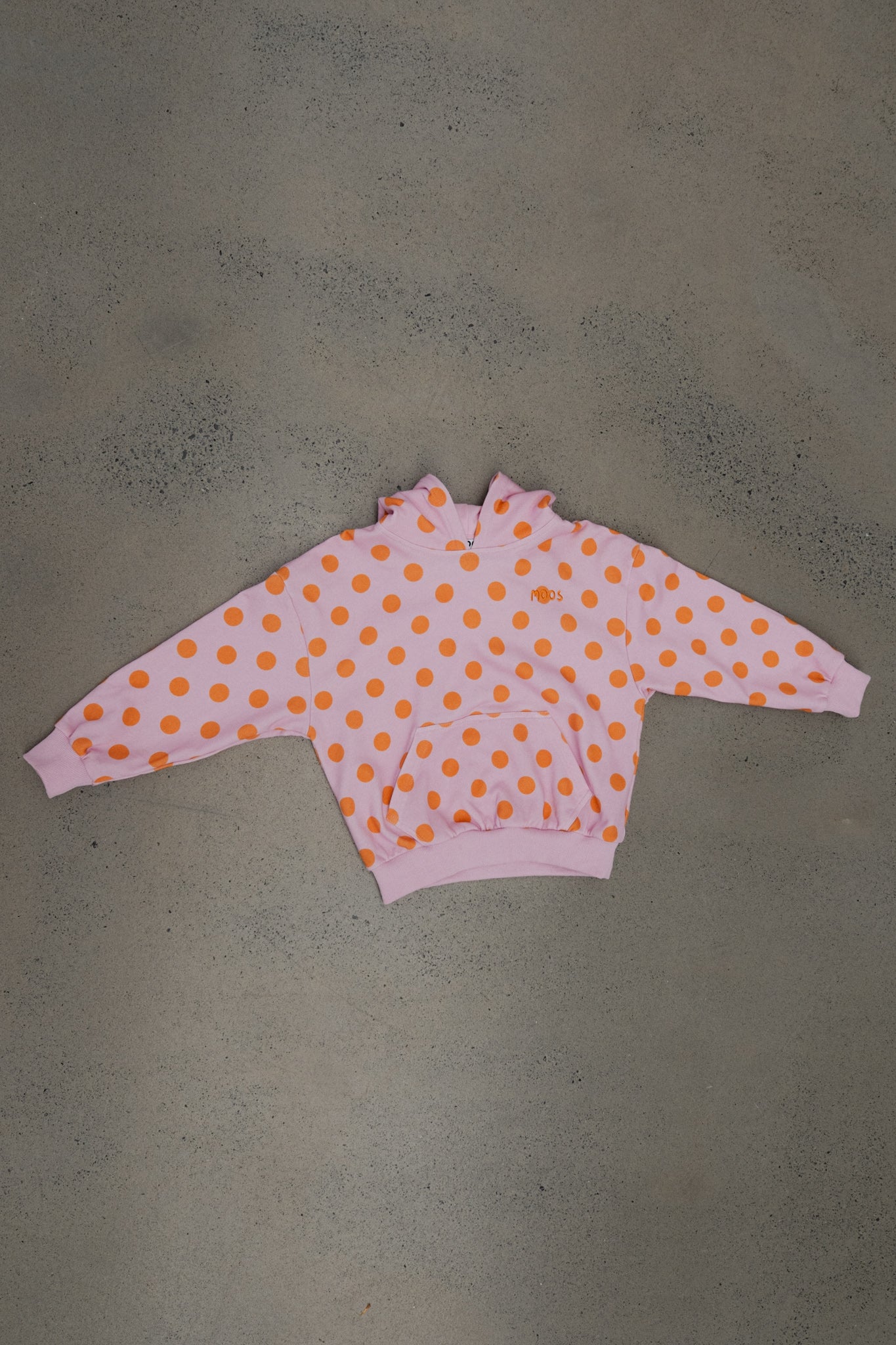 POLKA HOODIE - PINK