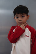 RAGLAN TOP - RED