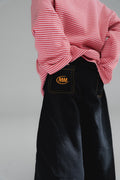 DRILL PANT - WASHED BLACK