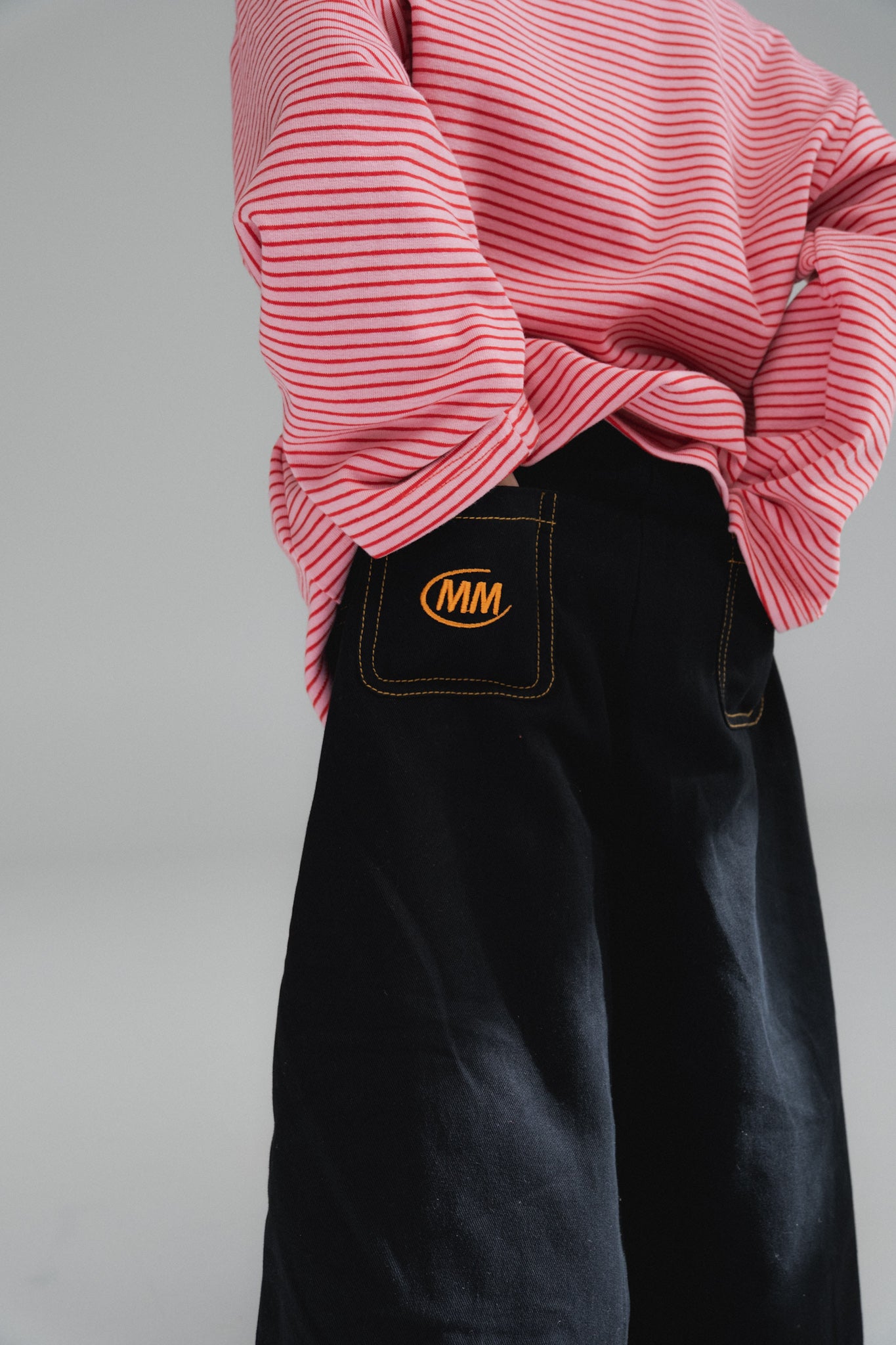 DRILL PANT - WASHED BLACK