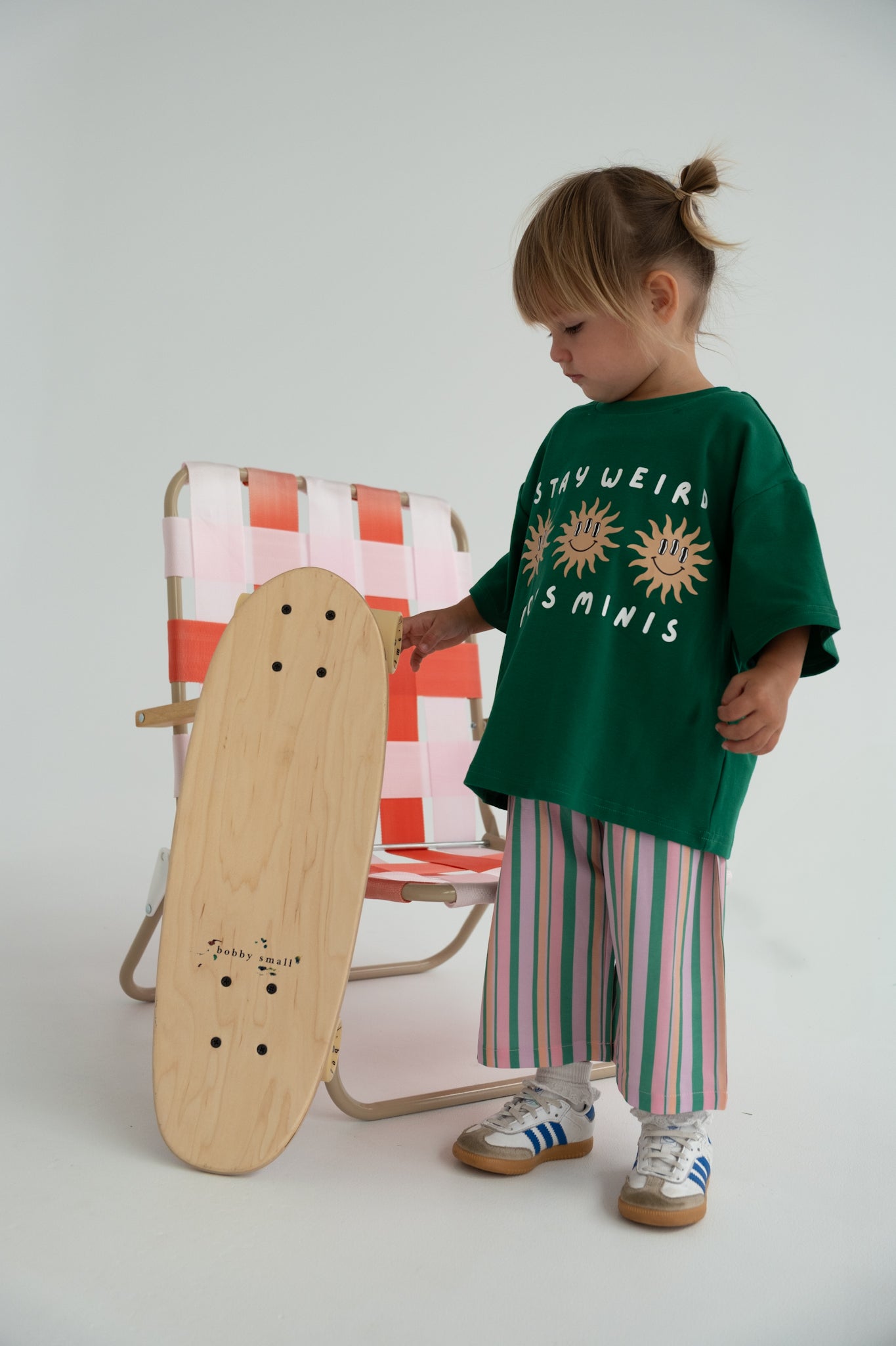 EVERYDAY PANT - PINK STRIPE